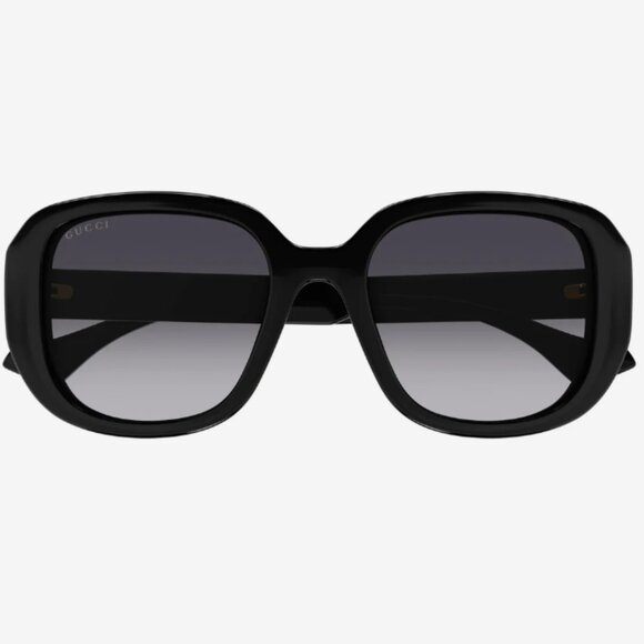 NEW GUCCI WOMEN SUNGLASSES, BLACK WOMEN EYEWEAR GUCCI GG1557SK 001